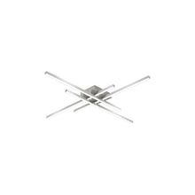 Load image into Gallery viewer, Vega Minor LED Flush Mount Ceiling Light in Brushed Nickel (Small).
