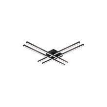 Load image into Gallery viewer, Vega Minor LED Flush Mount Ceiling Light in Black (Small).

