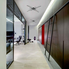 Load image into Gallery viewer, Vega Minor LED Flush Mount Ceiling Light in hallway.
