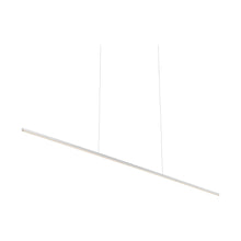 Load image into Gallery viewer, Vega Minor LED Linear Pendant Light in Brushed Nickel (Large).
