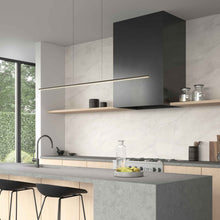 Load image into Gallery viewer, Vega Minor LED Linear Pendant Light in kitchen.

