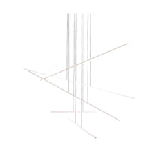 Load image into Gallery viewer, Vega Minor LED Multi Light Pendant Light in White (5-Bar).
