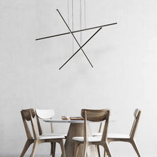 Load image into Gallery viewer, Vega Minor LED Multi Light Pendant Light in dining room.
