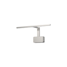 Load image into Gallery viewer, Vega Minor LED Picture Light in Small/Brushed Nickel.
