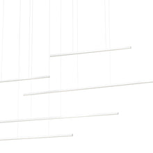 Load image into Gallery viewer, Vega Motion LED Multi Light Pendant Light in Detail.
