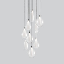 Load image into Gallery viewer, Victoria LED Multi Light Pendant Light in Detail.
