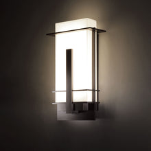 Load image into Gallery viewer, Kyoto Outdoor LED Wall Light in Detail.

