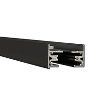 Load image into Gallery viewer, L Track 120V Single Circuit Track Section in Black (Small).
