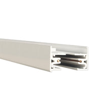Load image into Gallery viewer, L Track 120V Single Circuit Track Section in White (Small).
