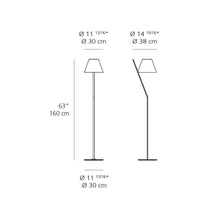 Load image into Gallery viewer, La Petite Floor Lamp - line drawing.
