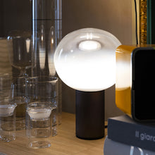 Load image into Gallery viewer, Laguna Table Lamp in living room.
