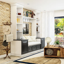Load image into Gallery viewer, Laguna Table Lamp in living room.
