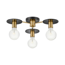 Load image into Gallery viewer, Bobbie Flush Mount Ceiling Light in Detail.
