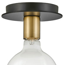 Load image into Gallery viewer, Bobbie Flush Mount Ceiling Light in Detail.
