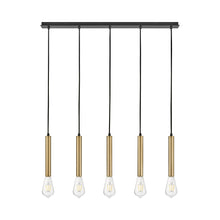 Load image into Gallery viewer, Bobbie Linear Pendant Light in Detail.

