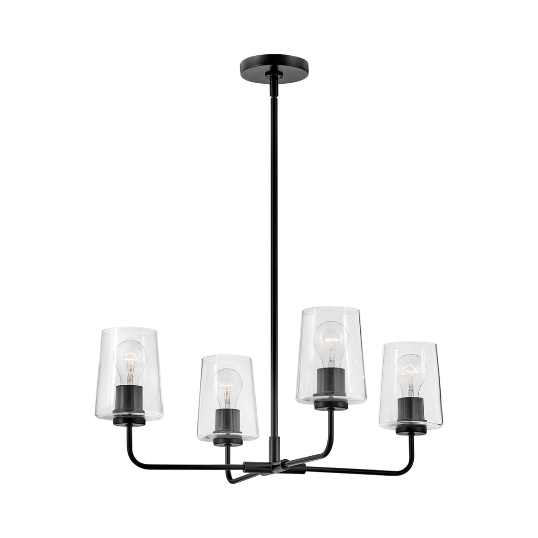Kline Chandelier in Black.