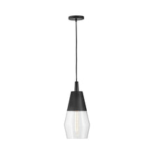 Load image into Gallery viewer, Livie Pendant Light in Black.
