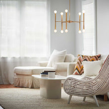 Load image into Gallery viewer, Millie Pendant Light in living room.
