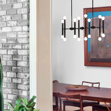 Load image into Gallery viewer, Millie Pendant Light in dining room.
