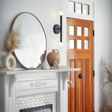 Load image into Gallery viewer, Millie Wall Light in living room.
