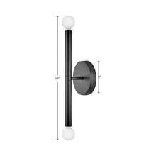 Load image into Gallery viewer, Millie Wall Light - line drawing.
