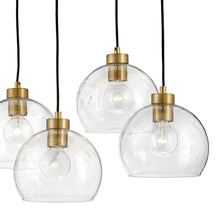 Load image into Gallery viewer, Rumi Multi Light Pendant Light in Detail.
