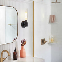 Load image into Gallery viewer, Shea Bath Wall Light in bathroom.
