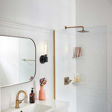 Load image into Gallery viewer, Shea Bath Wall Light in bathroom.
