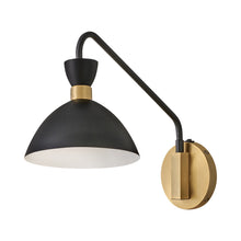 Load image into Gallery viewer, Simon Plug-In Wall Light in Detail.
