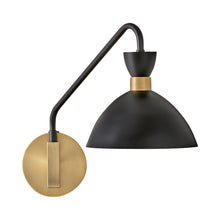 Load image into Gallery viewer, Simon Plug-In Wall Light in Detail.
