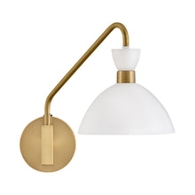 Load image into Gallery viewer, Simon Plug-In Wall Light in Detail.
