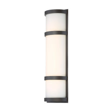 Load image into Gallery viewer, Latitude Indoor/Outdoor LED Wall Light in Large/Bronze.
