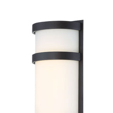 Load image into Gallery viewer, Latitude Indoor/Outdoor LED Wall Light in Detail.
