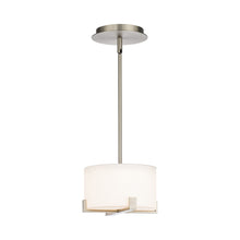 Load image into Gallery viewer, Laurel LED Mini Pendant Light in Brushed Nickel.
