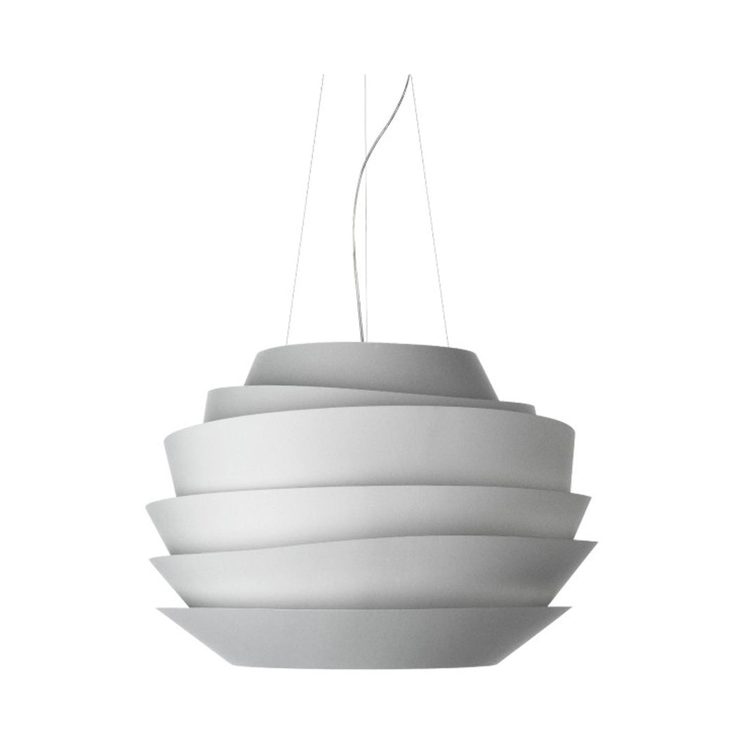 Le Soleil Pendant Light in White.