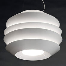 Load image into Gallery viewer, Le Soleil Pendant Light in dining room.
