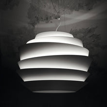 Load image into Gallery viewer, Le Soleil Pendant Light in dining room.
