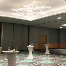 Load image into Gallery viewer, LED Net 66 Linear Suspension Light in hall.
