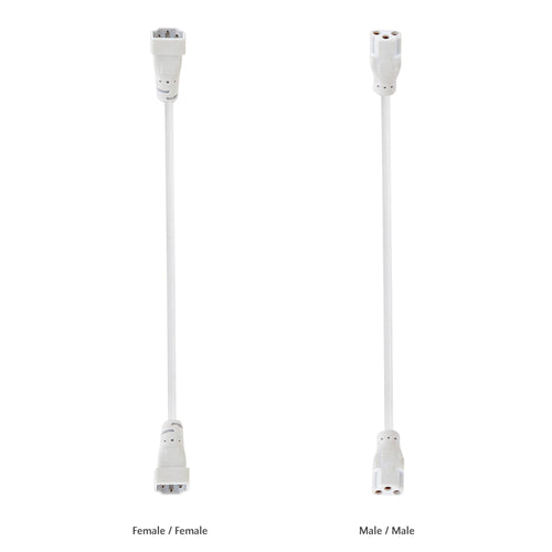 LED Under-Cabinet GKUC-MF Flex Connector in White.