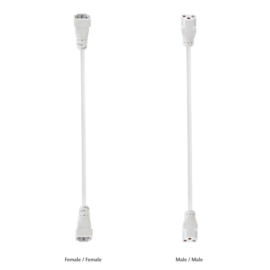 LED Under-Cabinet GKUC-MF Flex Connector in White.