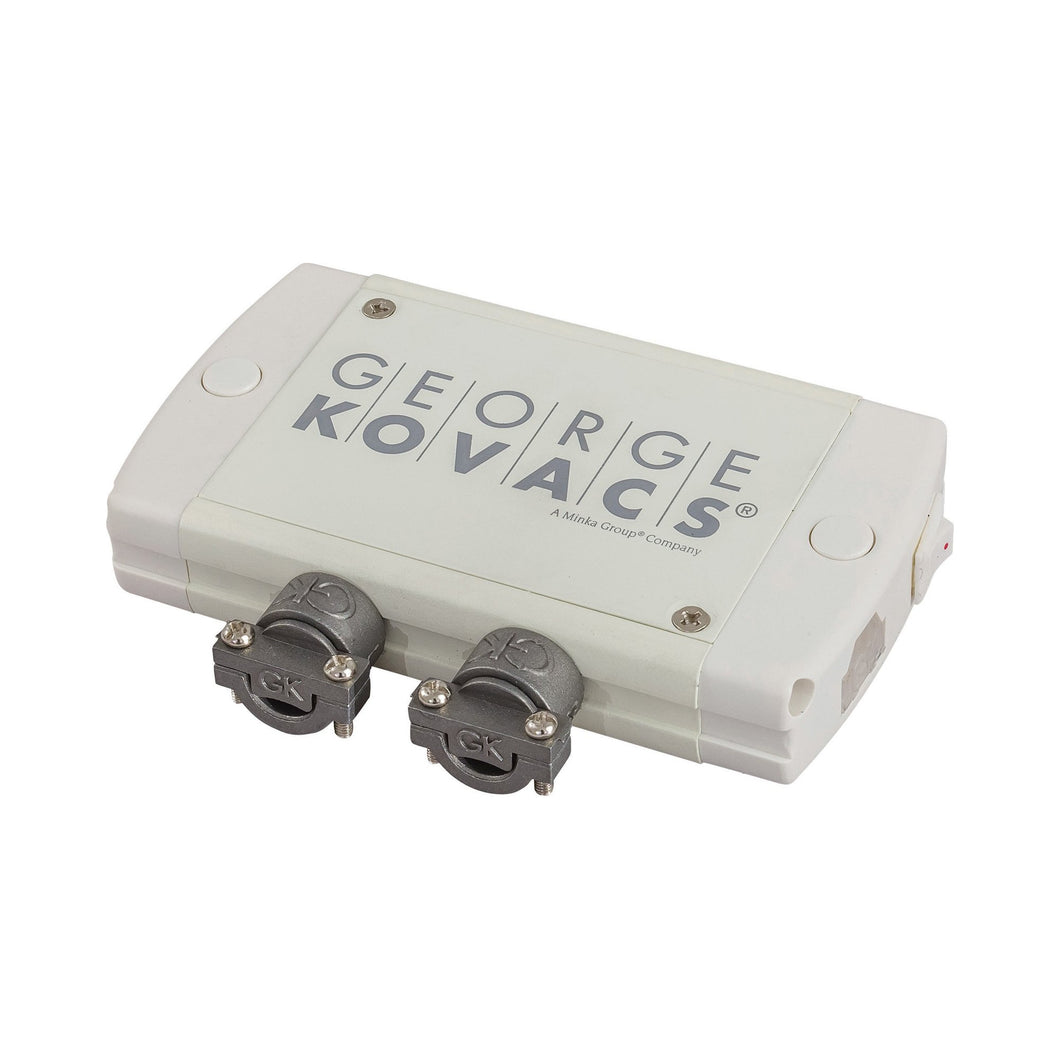 LED Under-Cabinet Junction Box in White.