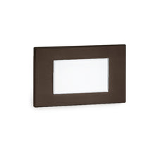 Load image into Gallery viewer, LEDme Diffused LED Step and Wall Light in Amber/Bronze.
