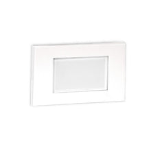 Load image into Gallery viewer, LEDme Diffused LED Step and Wall Light in Amber/White.
