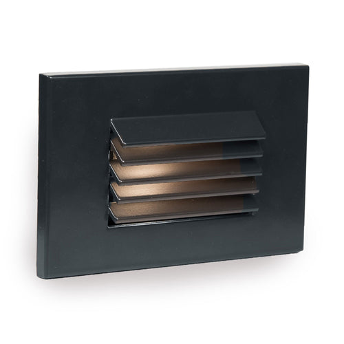LEDme Horizontal Louvered LED Step and Wall Light.