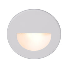 Load image into Gallery viewer, LEDme Round LED Step and Wall Light in White (Amber).
