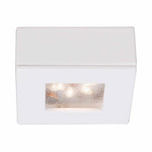 Load image into Gallery viewer, LEDme Square LED Button Light in White.
