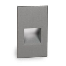 Load image into Gallery viewer, LEDme Vertical LED Step and Wall Light in Amber/Graphite.
