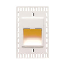 Load image into Gallery viewer, LEDme Vertical LED Trimless Step and Wall Light in Amber.
