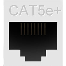 Load image into Gallery viewer, adorne® 5e RJ45 Data Coupler Insert in Detail.

