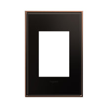Load image into Gallery viewer, adorne® Cast Metals PLUS 1-Gang Wall Plate in Oil Rubbed Bronze.
